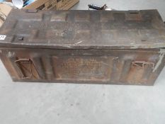 A large old military two handled box.