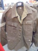 A service jacket with Scots Guard buttons, 1952.