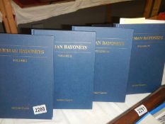 Four books on German bayonets by Anthony Carter.