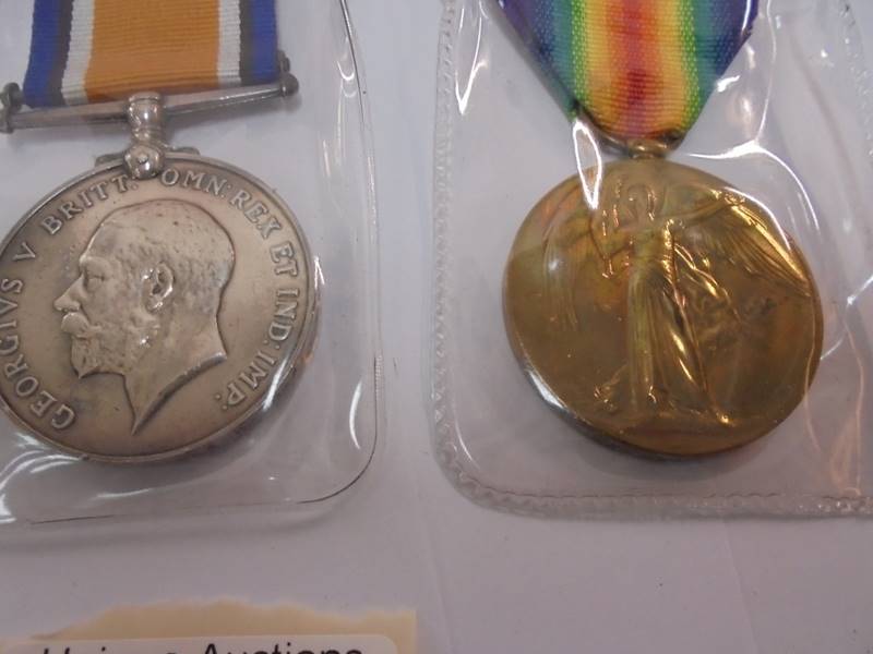 Three WW1 medals for 7415 Dvr W M Clark RFA. - Image 3 of 3