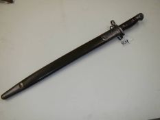 A 1917 US bayonet.