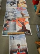 A quantity of replica wartime posters - 'Come to the Factories', 'Keep Mum', 'The Navy Thanks You',
