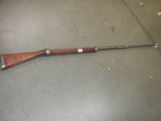 A spring loading training rifle, COLLECT ONLY.