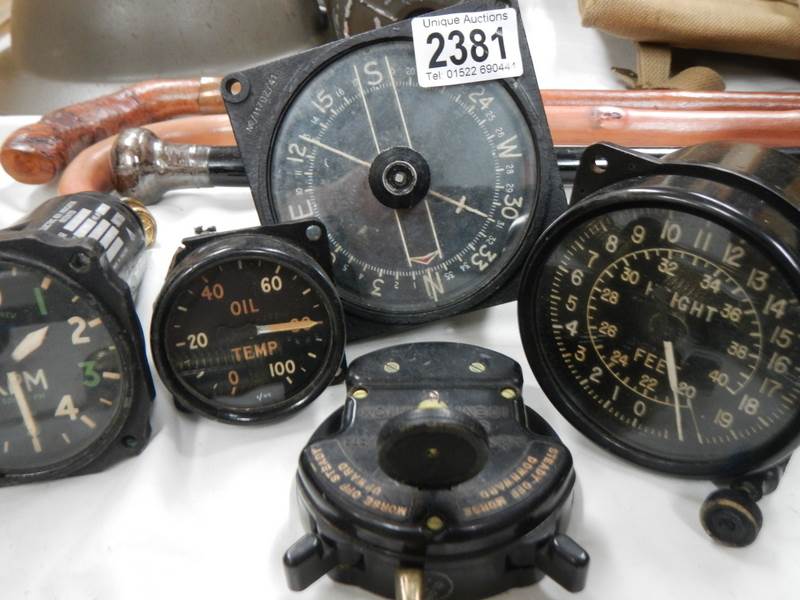 A quantity of aircraft gauges. - Image 2 of 2