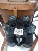 A cased set of Bino Prism No.5 binoculars, O.S 419 MA, Reg. No. 107427