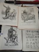 Two Punch books 1878 and 1880, all pages loose.