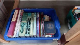 2 boxes of books on battleships, including the Naval pocket book 1914 nineteenth year etc