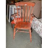A Pine farm house chair, COLLECT ONLY.