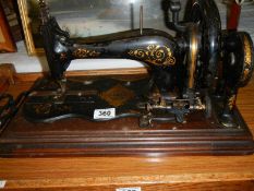 A vintage sewing machine, COLLECT ONLY.