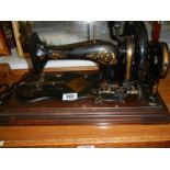 A vintage sewing machine, COLLECT ONLY.