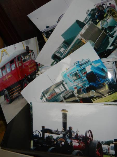 A quantity of postcards featuring vintage transport. - Image 3 of 5