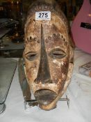 A tribal wall mask.