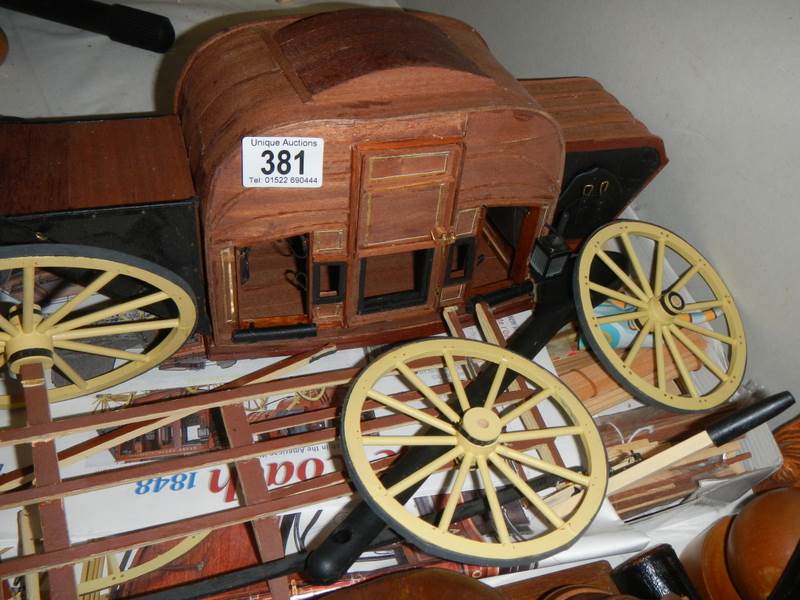 A mixed lot of wooden items. - Image 2 of 2