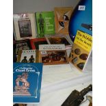 A mixed lot of reference books including pewter, cast iron, brasses etc.,