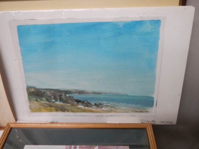 A quantity of framed and unframed paintings and prints, COLLECT ONLY. - Image 2 of 5
