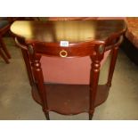 A mahogany hall table, COLLECT ONLY.