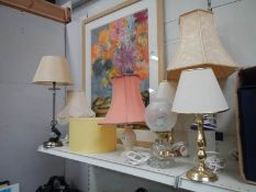 A quantity of table lamps, COLLECT ONLY.