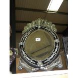 A Venetian style dressing table mirror, COLLECT ONLY.