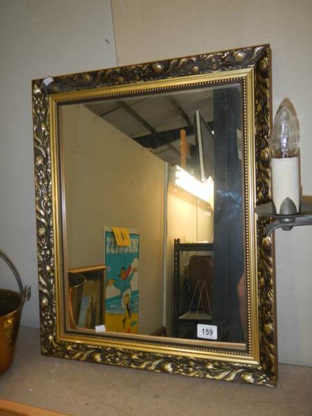 A gilt framed mirror, COLLECT ONLY.