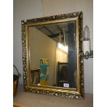 A gilt framed mirror, COLLECT ONLY.