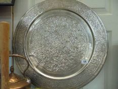 A large white metal tray, COLLECT ONLY.