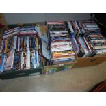 Three large boxed of DVD's (approximately 200). COLLECT ONLY.