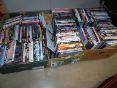 Three large boxed of DVD's (approximately 200). COLLECT ONLY.