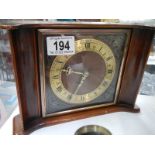 A vintage mantel clock.