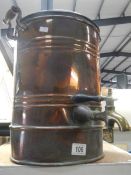 An old copper boiler/tea urn, COLLECT ONLY.