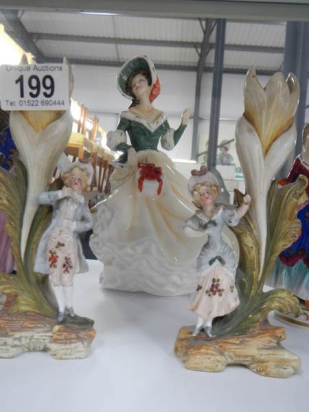 A quantity of porcelain figures (some a/f). - Image 2 of 4