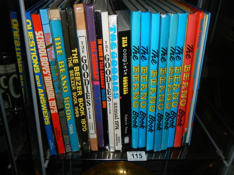 A quantity of Beano and other annuals.