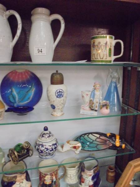 Five shelves of ceramics and glass ware, COLLECT ONLY. - Image 3 of 4