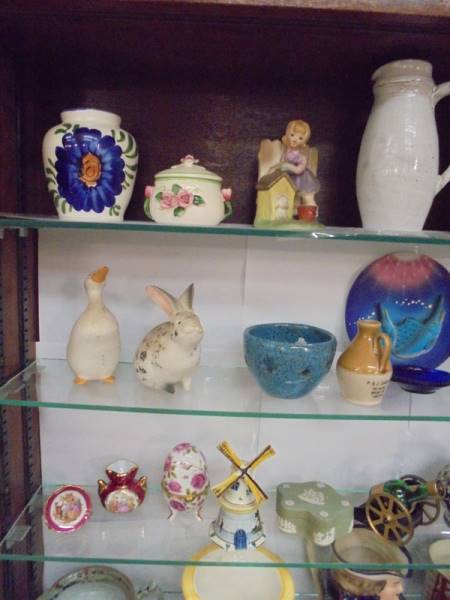 Five shelves of ceramics and glass ware, COLLECT ONLY. - Image 2 of 4