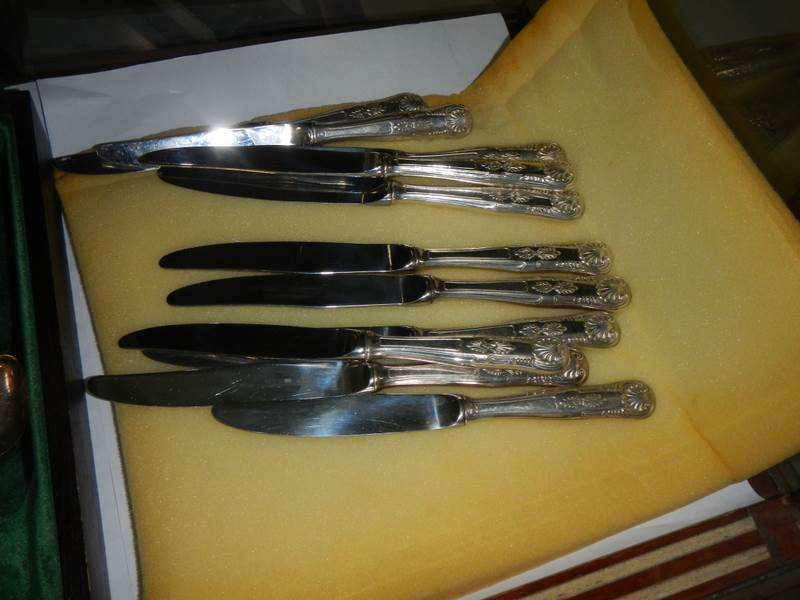 A quantity of Kings pattern cutlery. - Bild 2 aus 2