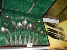 A quantity of Kings pattern cutlery.