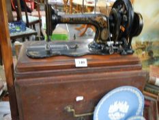 A Singer sewing machine, COLLECT ONLY.