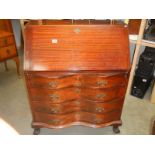 A good quality mahogany bureau, COLLECT ONLY.