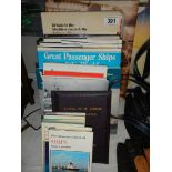 A mixed lot of books relating to shipping etc.,
