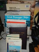 A mixed lot of books relating to shipping etc.,