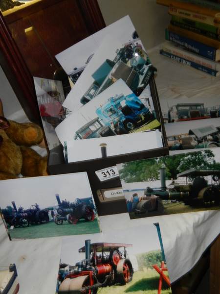 A quantity of postcards featuring vintage transport. - Image 2 of 5