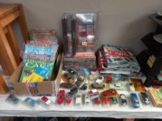 A quantity of Century of Cars magazines & die cast cars etc. COLLECT ONLY