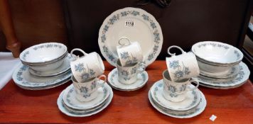 A Mitterteich Bavaria bone china tea set