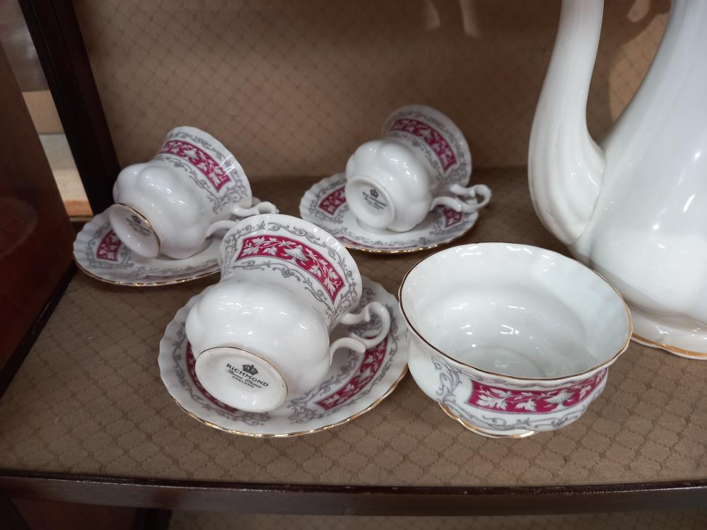 A Richmond bone china tea set COLLECT ONLY - Image 2 of 5