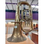 A Barratts of Manchester brass euphonium musical instrument COLLECT ONLY