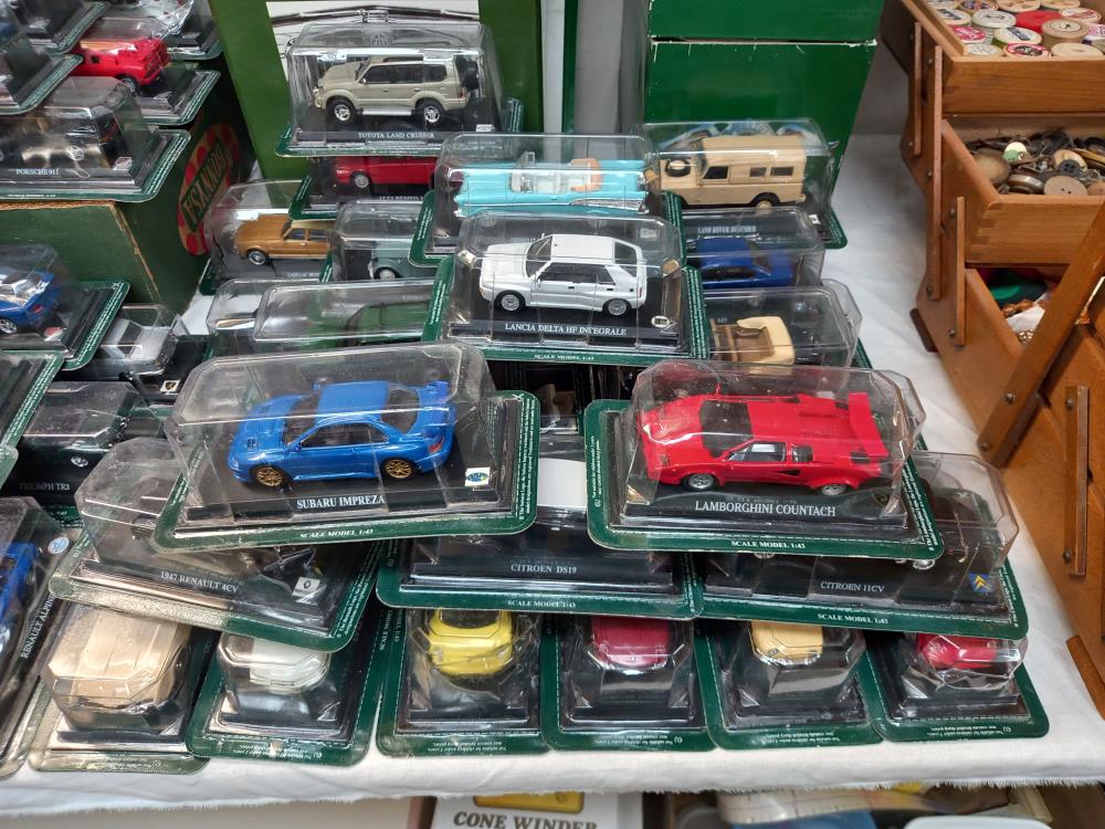 A collection of 70 die cast models from 'The Classic Car Collection' including fact cards etc. - Image 6 of 6
