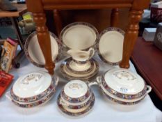 A vintage dinner set by Keeling & Co COLLECT ONLY