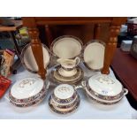 A vintage dinner set by Keeling & Co COLLECT ONLY