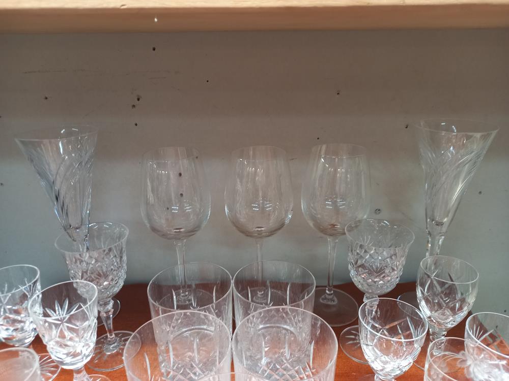 A good lot of crystal & other drinking glasses - Image 3 of 6