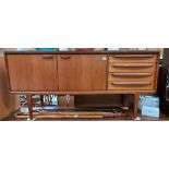 A 1970's teak sideboard COLLECT ONLY