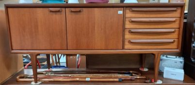 A 1970's teak sideboard COLLECT ONLY